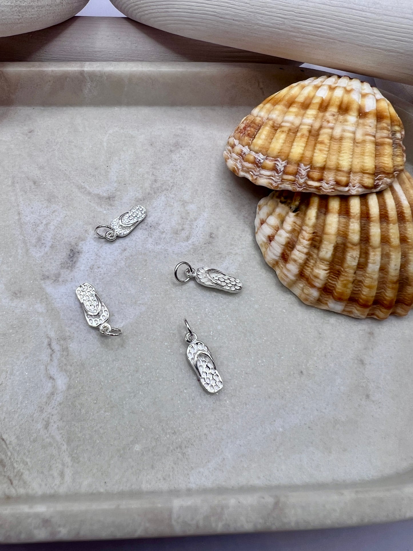 Sterling Silver Flip Flop