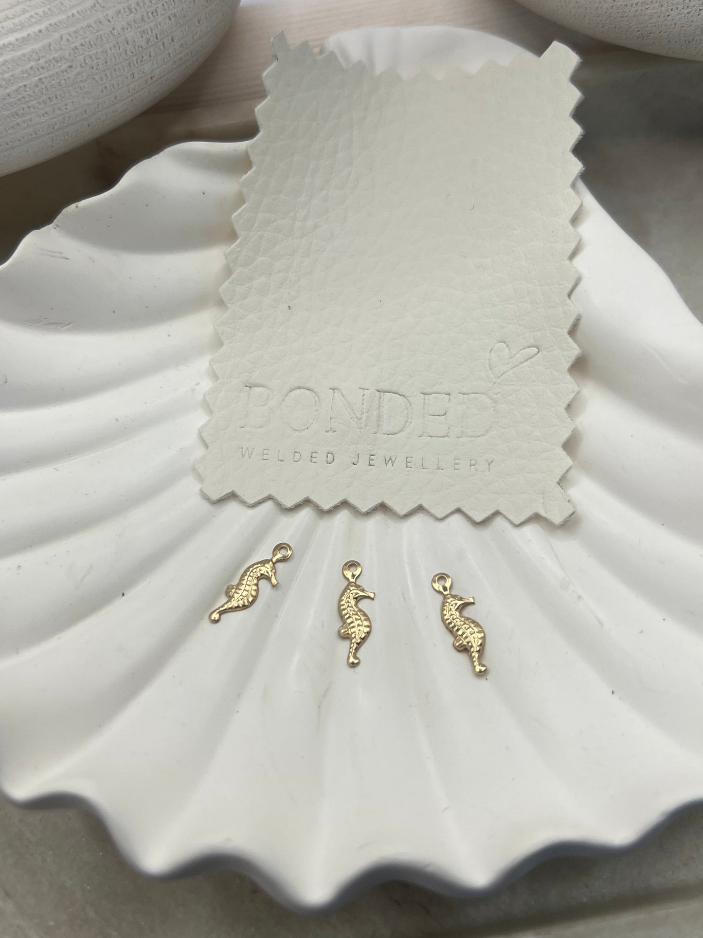 *New*Gold Filled Seahorse Charm