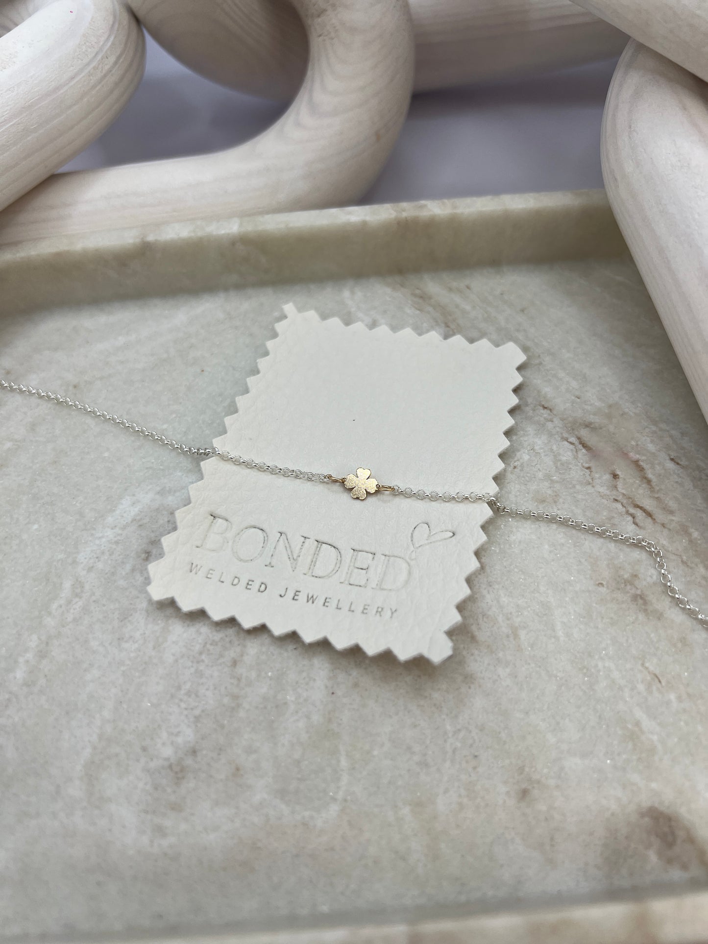 Gold Filled Micro Clover Connector