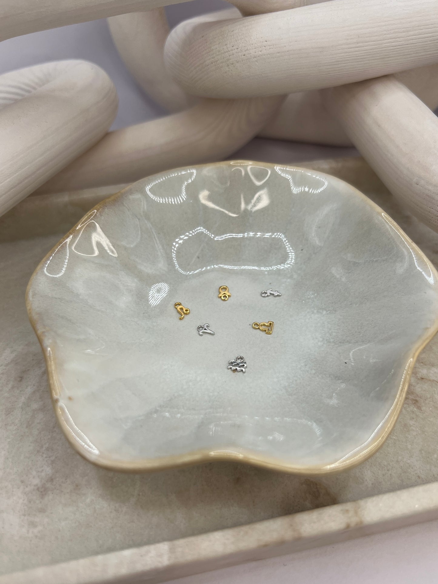 Sterling Silver Zodiac Charm