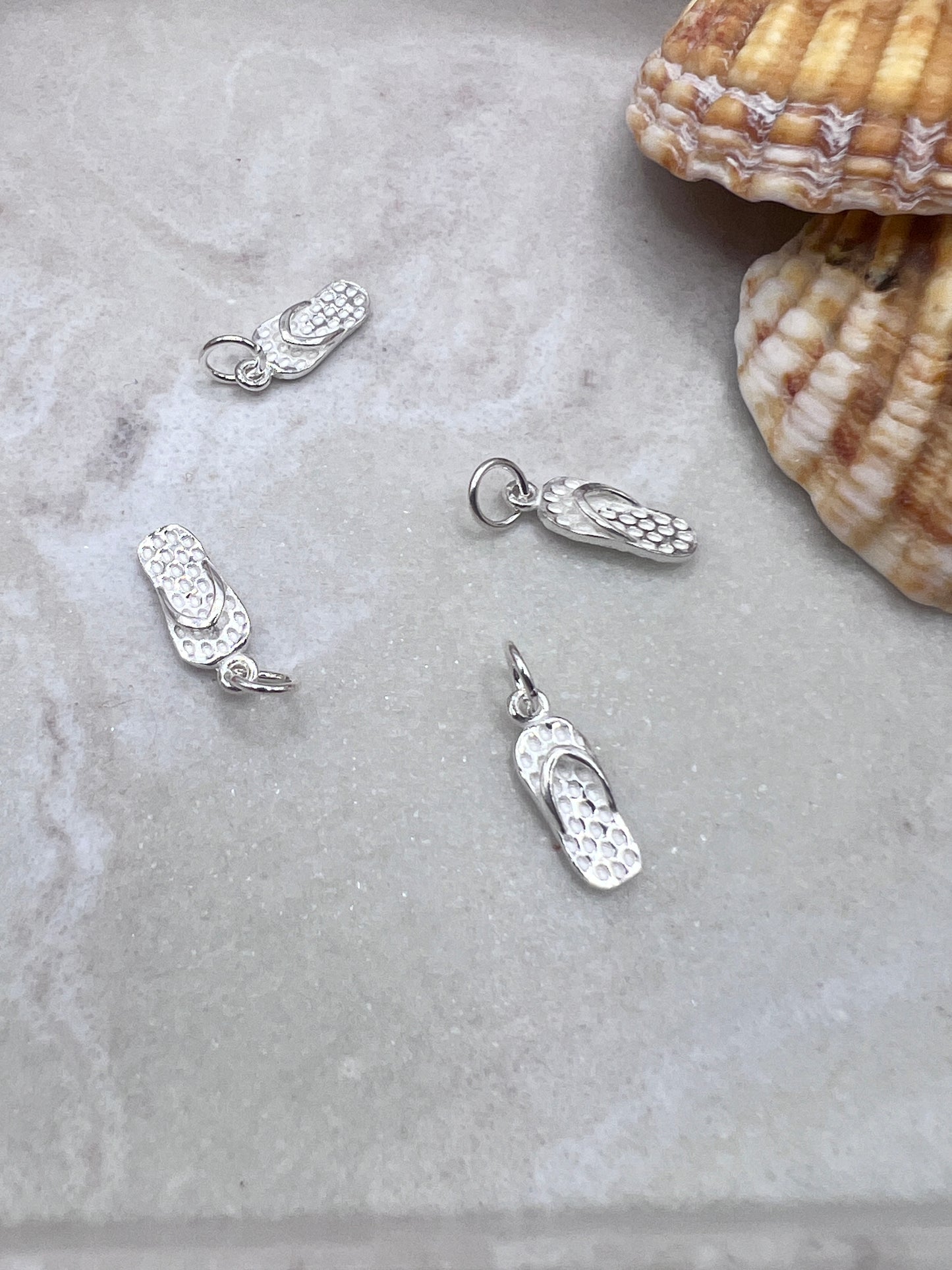 Sterling Silver Flip Flop