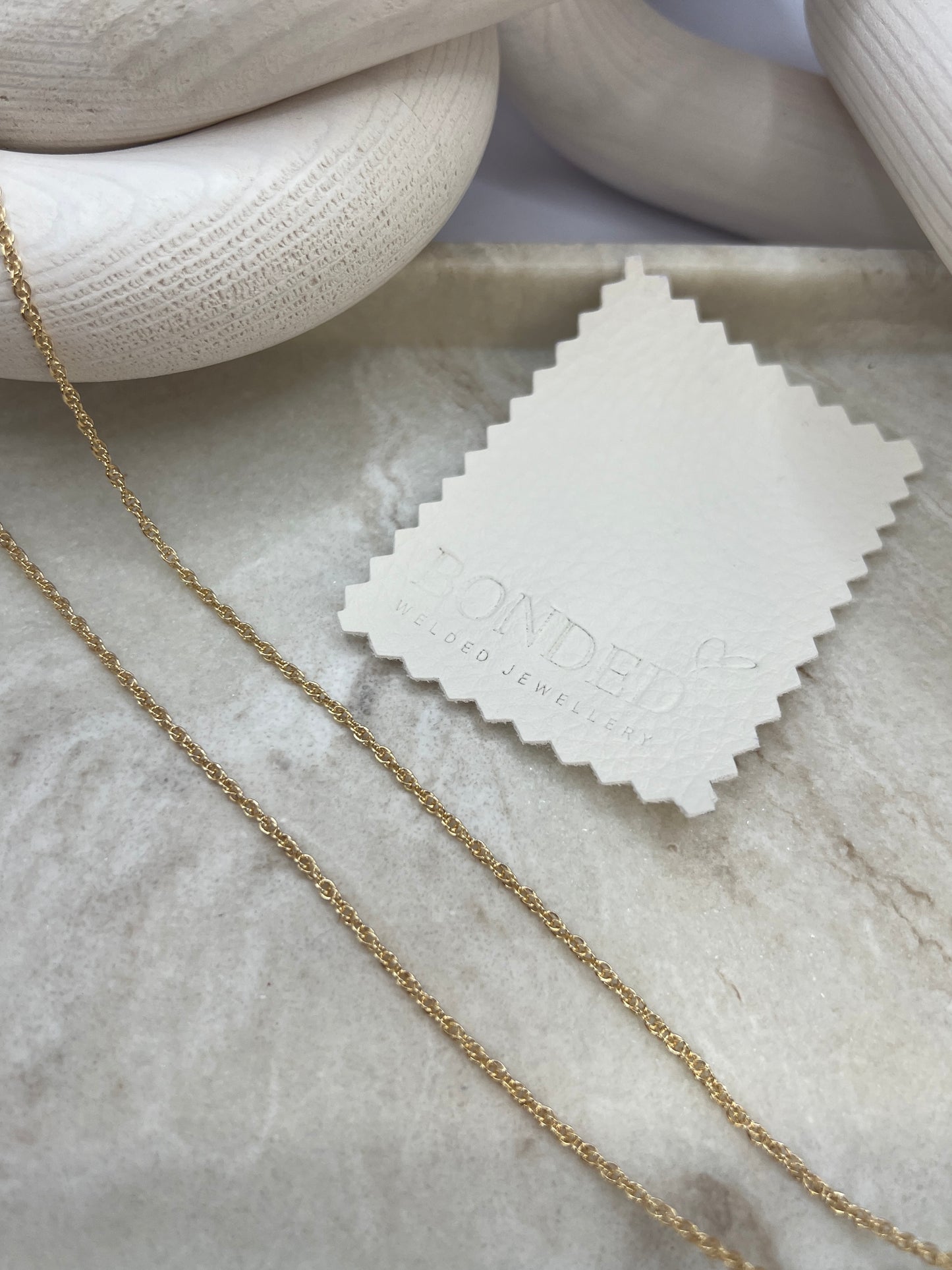 Gold Filled 1.63mm Rope chain
