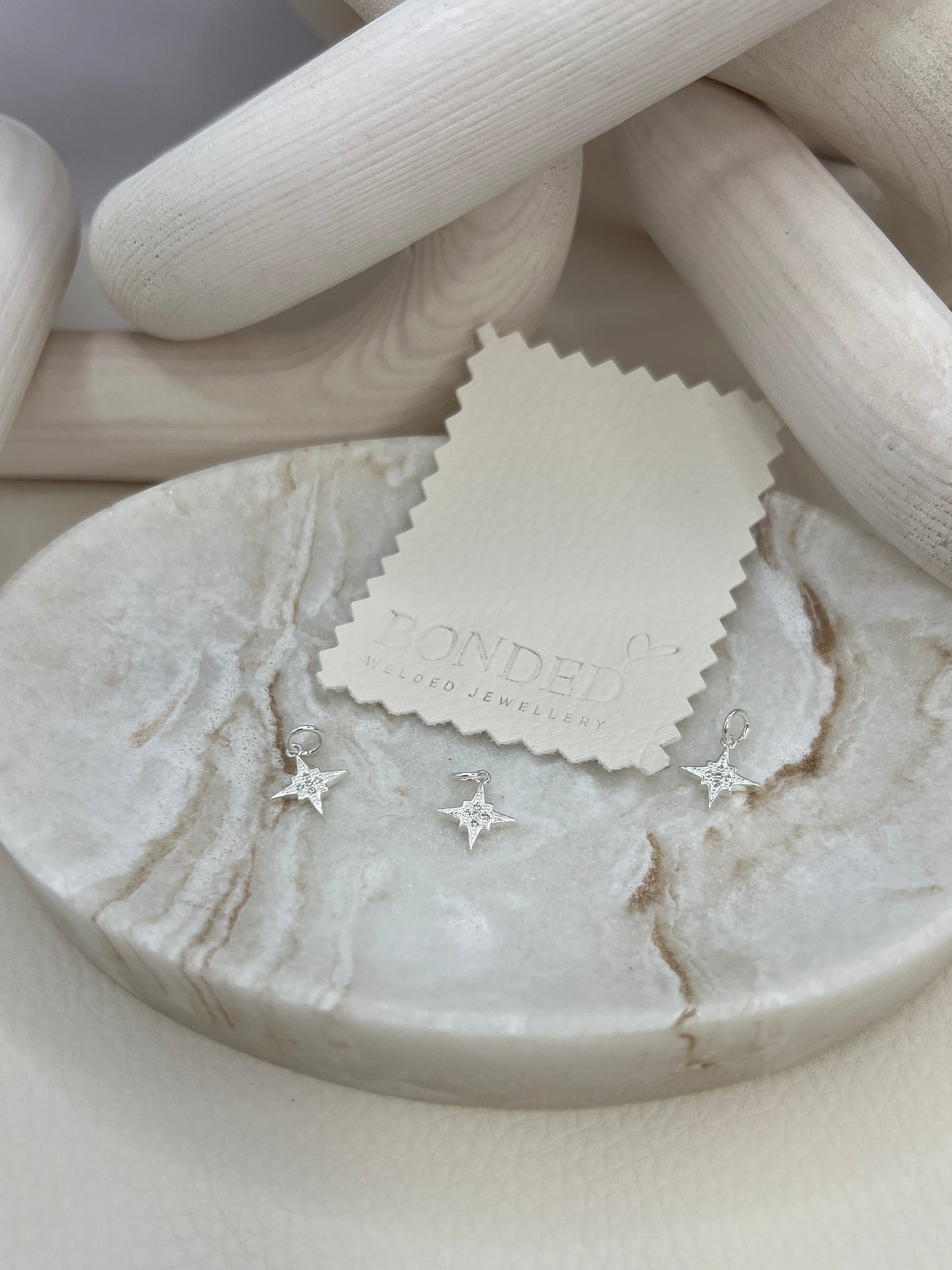 Sterling Silver North Star Charm