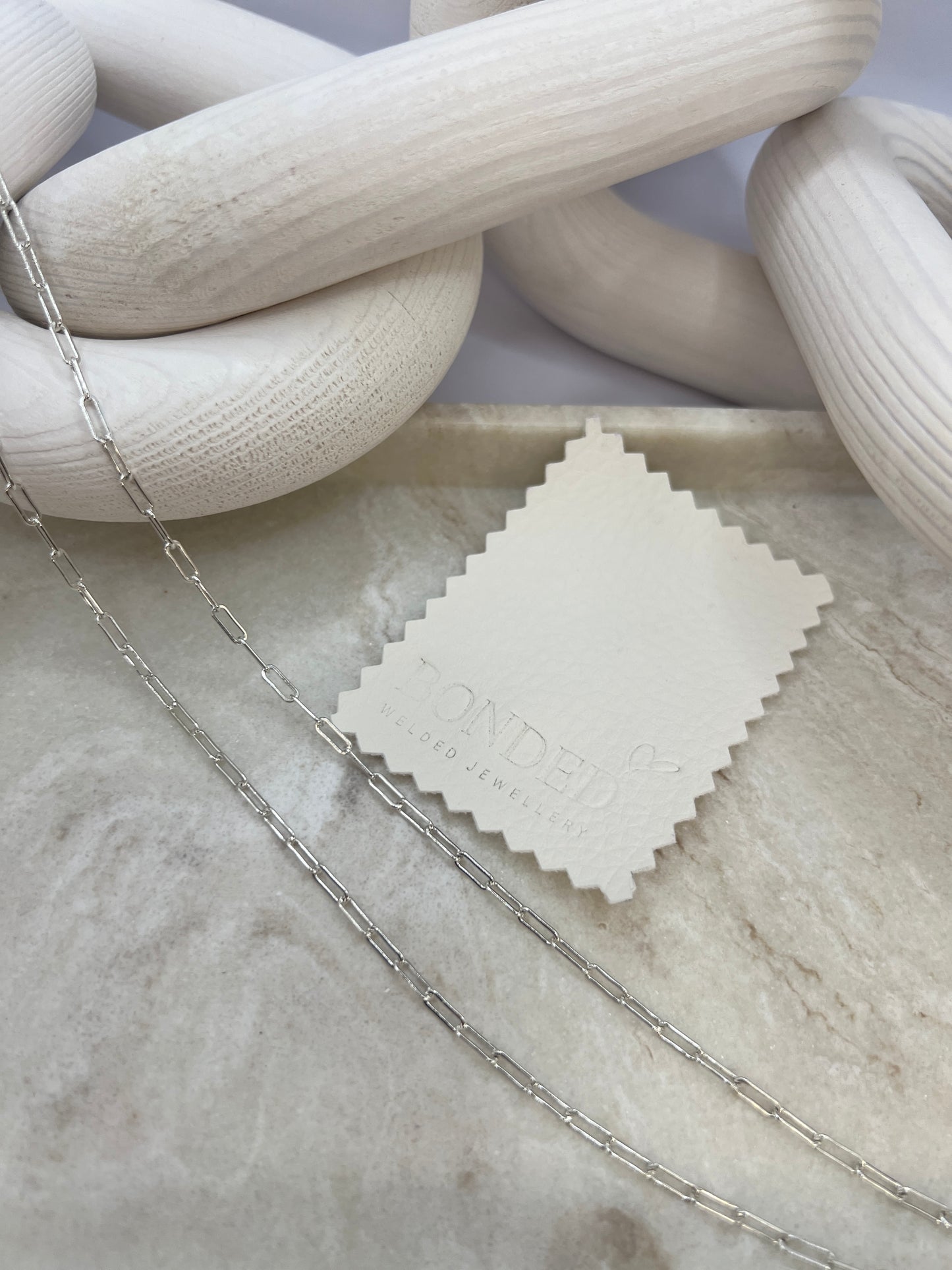 Sterling Silver Chunky Paperclip