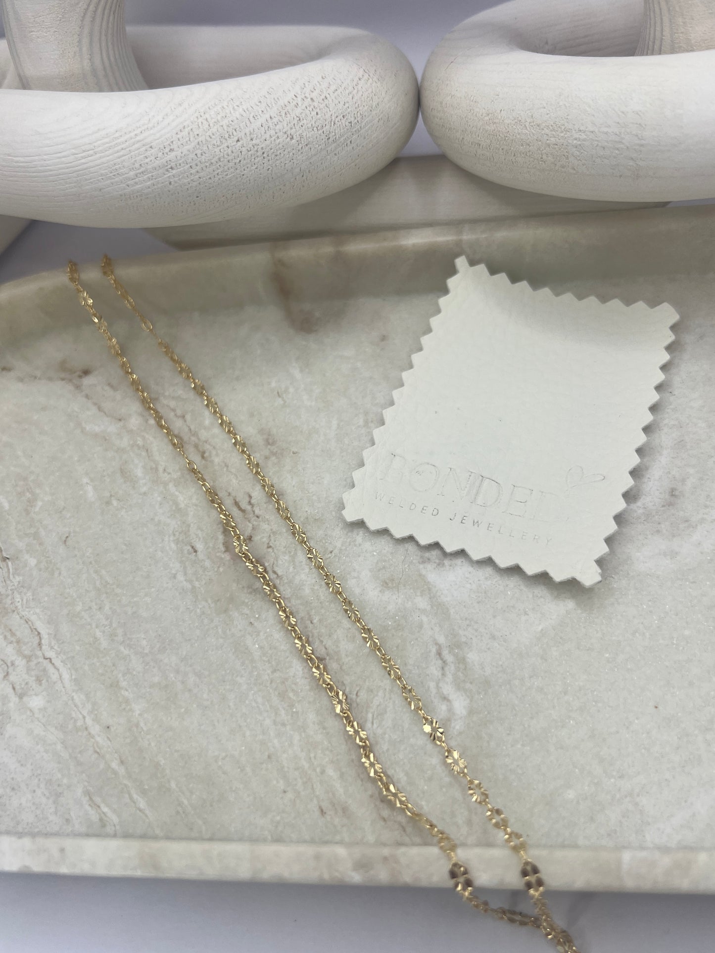 *NEW* Gold Filled 2.5mm Sunburst Chain