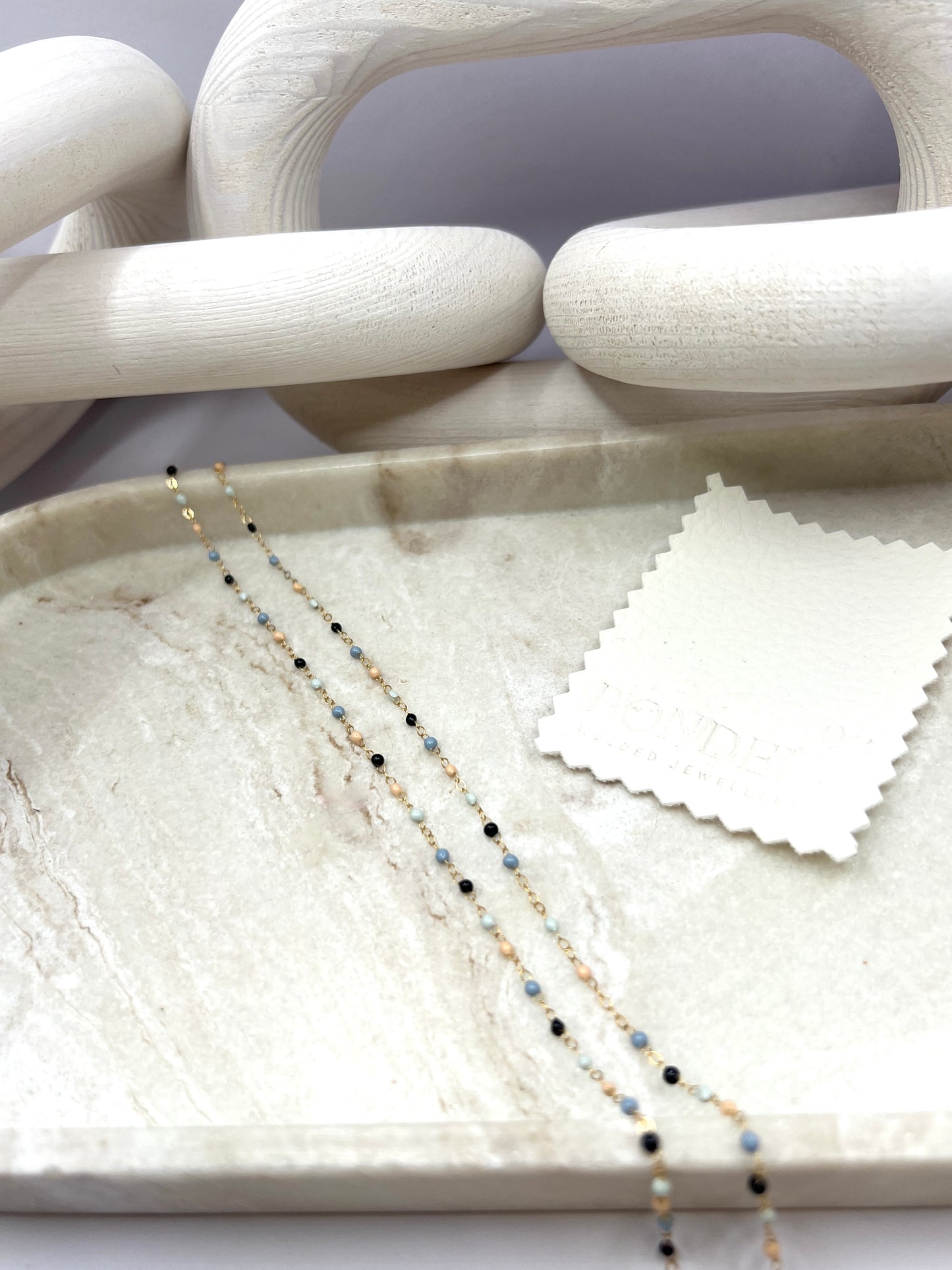 *NEW* 1.5mm Gold Filled Winter Frost Chain