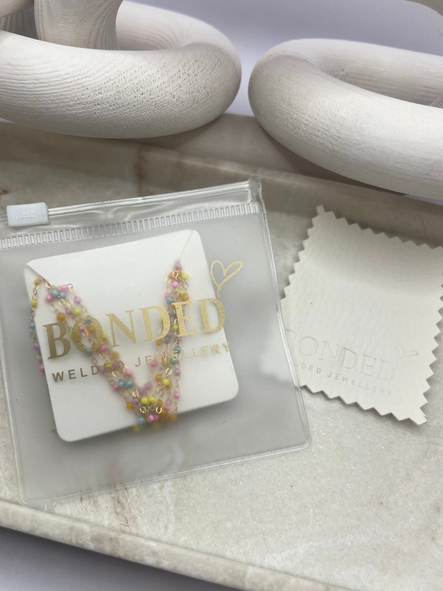 1.5mm Candy Enamel Cable Chain - Gold Filled