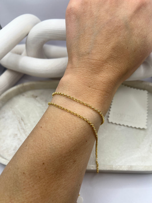 *NEW* Gold Filled 2.25mm Rolo Chain