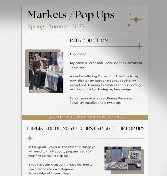 Market / Pop Up Free Guide
